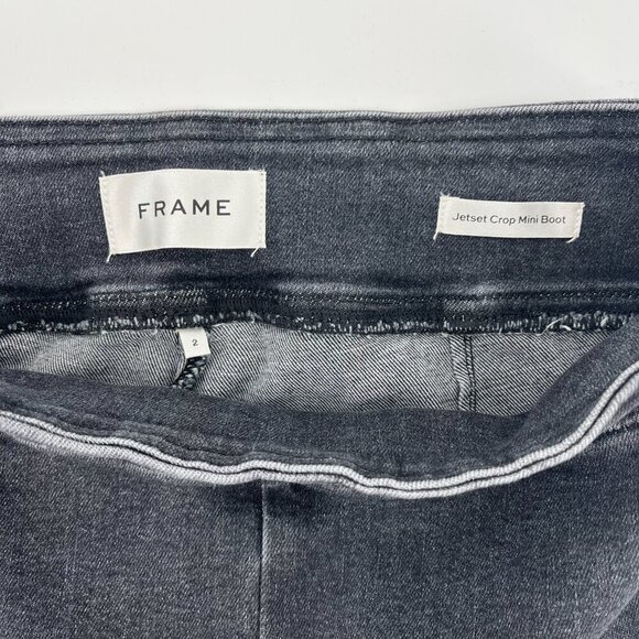 FRAME Jetset Crop Mini Boot in Cyrus Style JCMB631 Size 2 (Fits size 30-34) - Picture 8 of 10